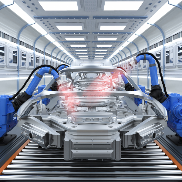 Robot paint shop