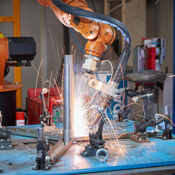 Robotic welding line